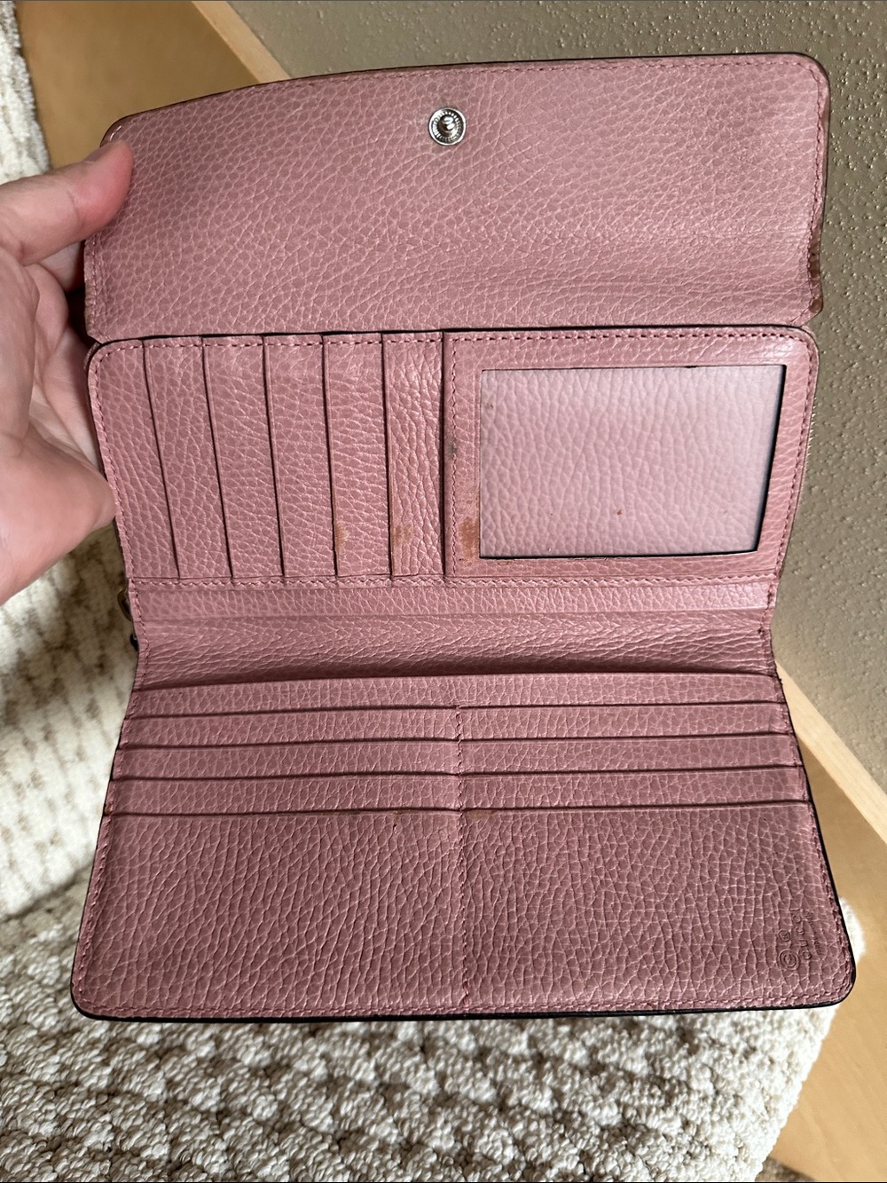 Gucci Calfskin Interlocking G Continental Wallet - Picture 7 of 17